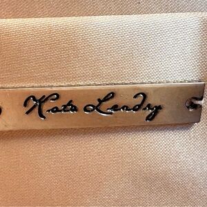 Kate Landry Metallic Gold Handbag